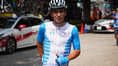 Manuel Rodas cumplió su tercera participación en Juegos Olímpicos en ciclismo de ruta