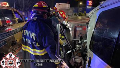 Tres personas mueren en accidente de tránsito en Chimaltenango