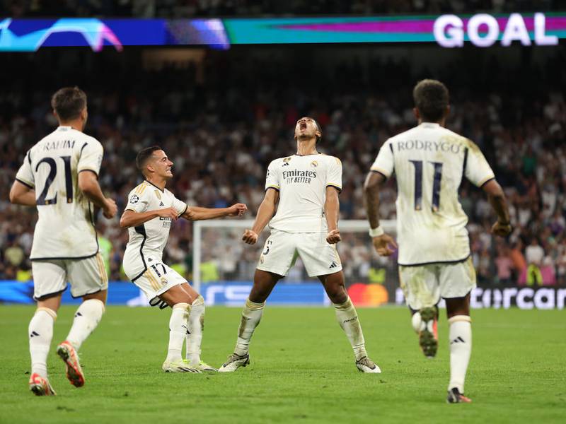 El Real Madrid gana 'in extremis' ante Unión Berlín con anotación de Bellingham