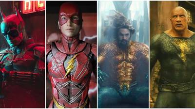 DC Comics lanza promocional de The Flash, Black Adam, The Batman y Aquaman 2
