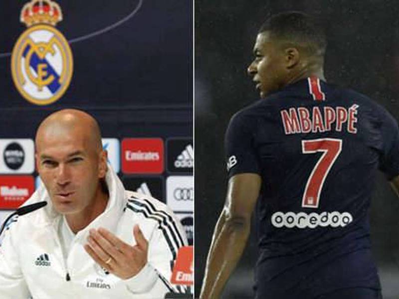 Zidane habló con Mbappé para que &#34;dé el paso de una vez”