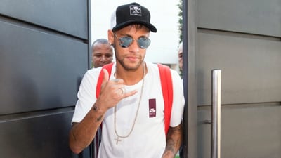 Neymar aparece en lista de morosos del fisco con deuda millonaria