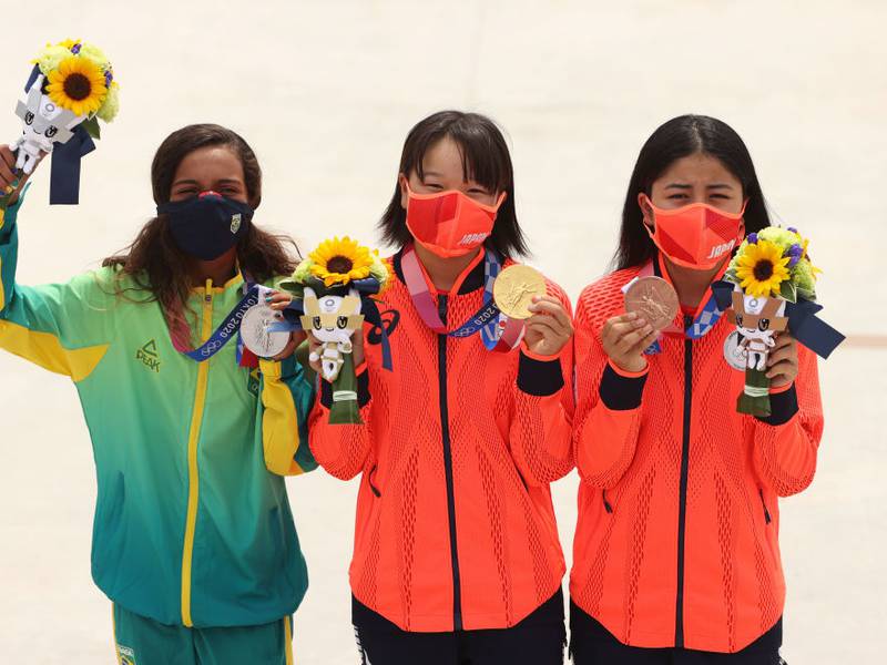 Con tan solo 13 años, Momiji Nishiya se coronó como campeona Olímpica en Skate