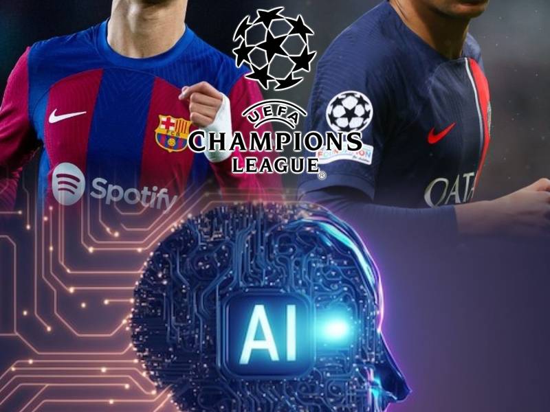 Inteligencia artificial ‘adelanta’ resultado del encuentro entre Barcelona Y PSG