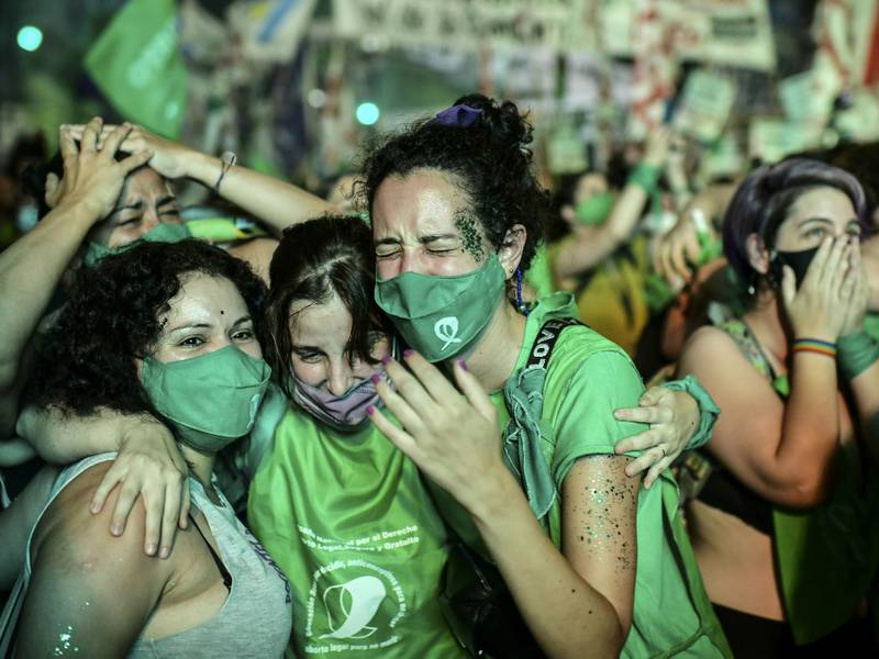 ¡Histórico! Argentina aprueba la legalización del aborto