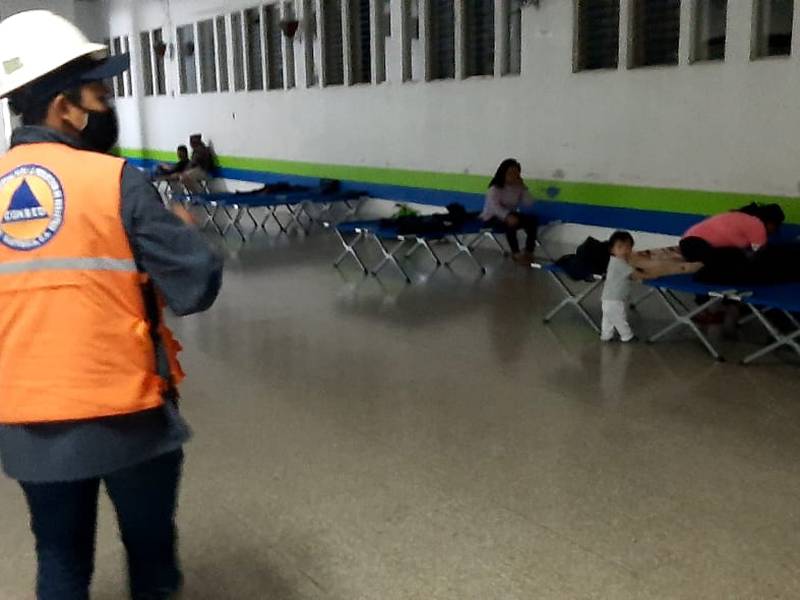 Al menos 65 evacuados por inundaciones en Guatemala y Quetzaltenango