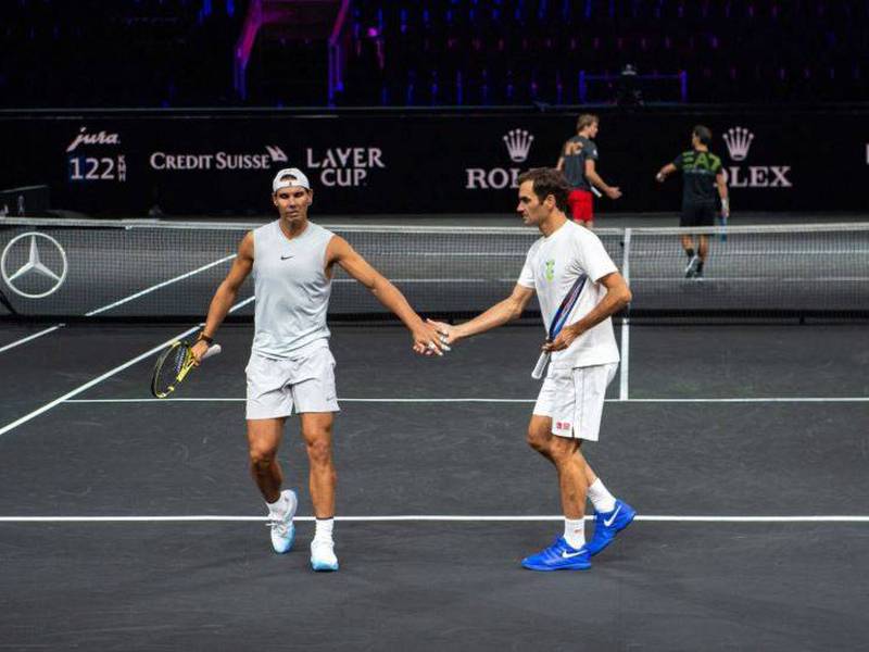 VIDEO. la lesión que impidió ver la dupla histórica Nadal-Federer en Laver Cup