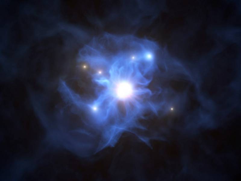 VIDEO. Detectan un agujero negro supermasivo de tiempos remotos del Universo