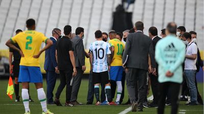 Cancelado el partido pendiente entre Brasil vs. Argentina por las Eliminatorias al Mundial