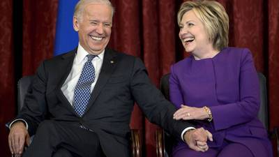 Hillary Clinton oficializa su apoyo a Joe Bien, de cara a las elecciones en EE. UU.