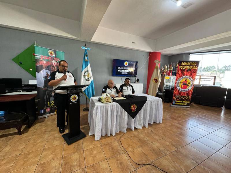 Bomberos Voluntarios lanzan el plan preventivo "Guadalupe Reyes"