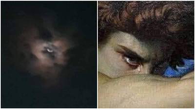 Captan siniestra imagen en el cielo; usuarios aseguran que es el “ojo de Lucifer”