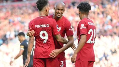 Liverpool golea al Bournemouth y suma su primer triunfo en la Premier League