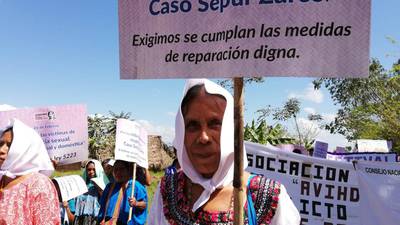 La esperanza de Sepur Zarco está en 11 mujeres maya q’echi’