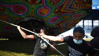 Regresa el Festival de Barriletes Gigantes de Santiago Sacatepéquez