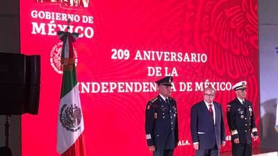 Conmemoran 209 años de la independencia de México
