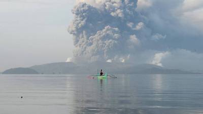 Filipinas, en estado de alerta por inminente erupción del volcán Taal