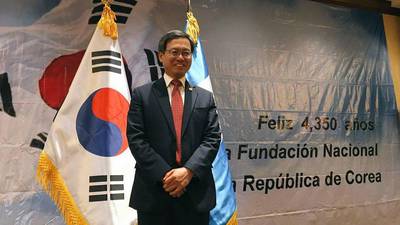 Embajador de Corea en Guatemala se despide tras concluir su misión en el país