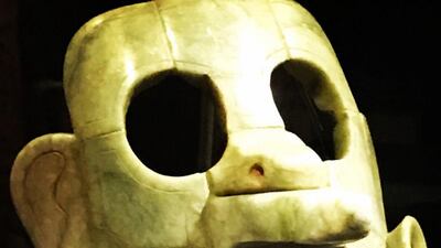 Guatemala recupera en Bélgica máscara de jade maya de más de 1,000 años