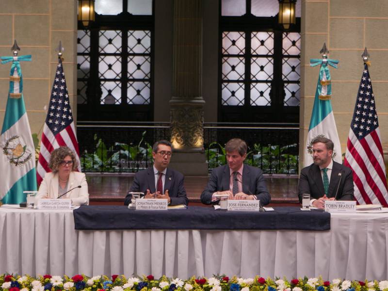 Guatemala y Estados Unidos se enfocarán en cinco pilares para mejorar la economía