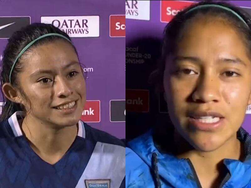 VIDEO. Elisa Texaj y Daniela Xiquin: Las goleadoras hablan de la victoria sobre Bermudas