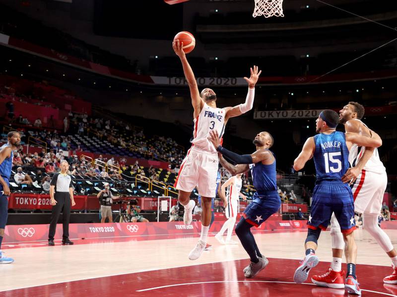 Estados Unidos cae ante Francia en su debut en Baloncesto en Tokio 2020