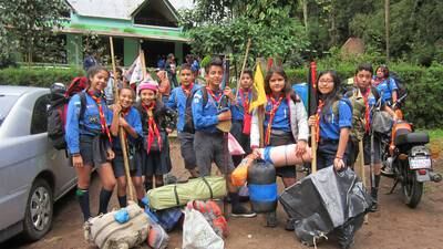 Jóvenes líderes rescatan las tradiciones de la patrulla scout