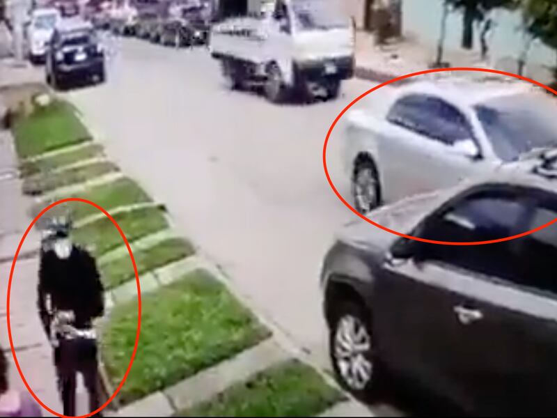 VIDEO. Robacarros sorprende a mujer frente a su casa en Mixco