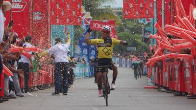 José Canastuj triunfa en la segunda etapa de la Vuelta a Guatemala