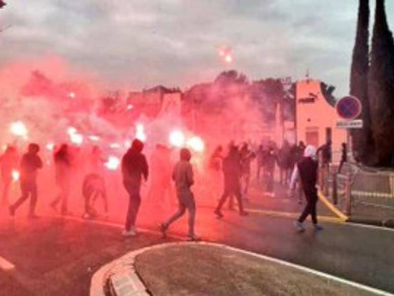 VIDEO. ¡Escándalo! Hinchas del Marsella atacan las instalaciones del club en forma de protesta