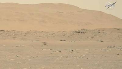¡Histórico! Helicóptero de la NASA completa su primer vuelo en Marte