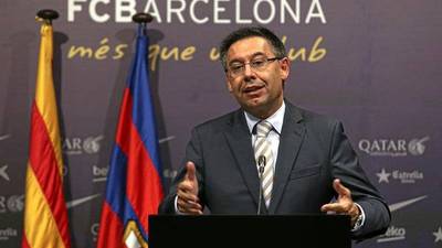 Bartomeu: "El problema económico del Barça se debe a la pandemia"