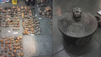 Localizan 722 piezas arqueológicas en Antigua Guatemala