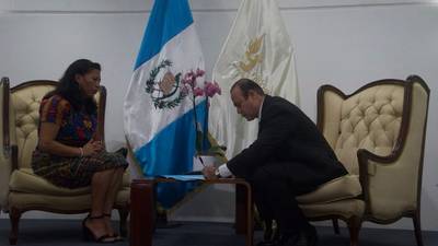 Alejandro Córdova toma posesión como procurador de los derechos humanos