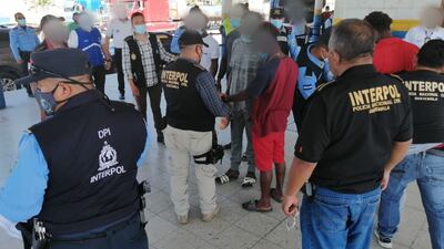 Capturan a seis presuntos pandilleros beliceños en Izabal