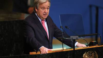 Guterres pide despliegue de tropas internacionales en Haití