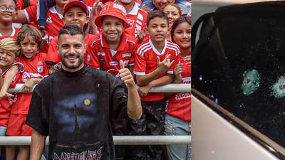 Atacan el vehículo de un futbolista español en Colombia
