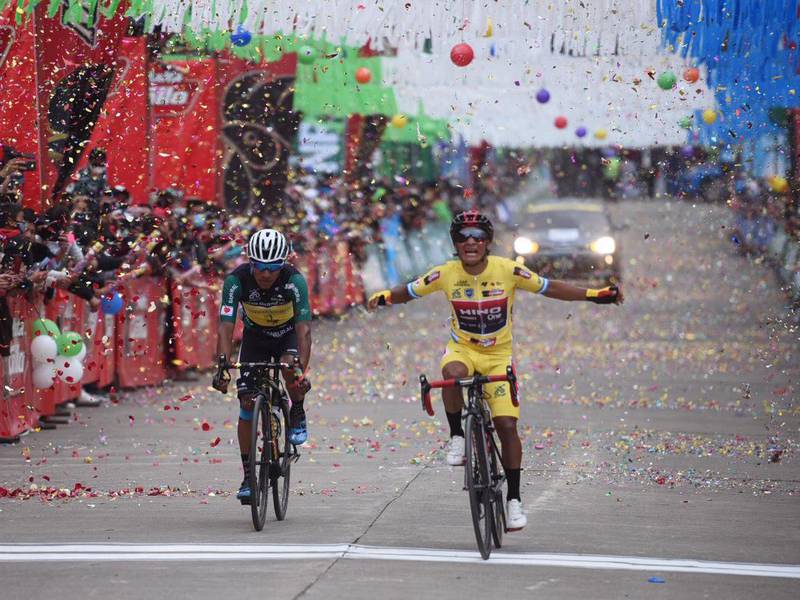 VIDEO. Mardoqueo Vásquez toca la gloria en la séptima etapa de la Vuelta