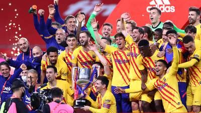 Barcelona golea y se consagra como campeón de la Copa del Rey