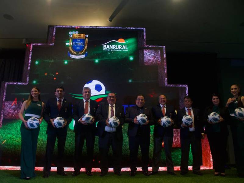 "Liga Guate Banrural" es el nuevo nombre de la máxima categoría de futbol