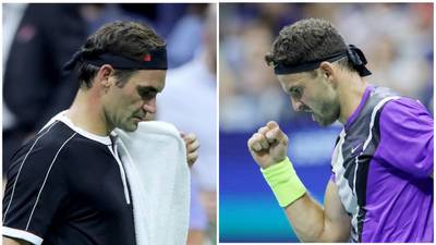 &#34;Su Majestad&#34; Roger Federer queda eliminado del US Open a manos de Dimitrov