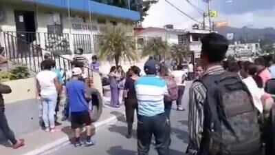 VIDEO. Vecinos de Fraijanes exigen que PNC entregue a presunto secuestrador para lincharlo