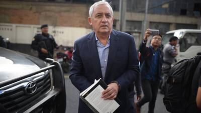 Inacif evaluará la salud del expresidente Pérez Molina