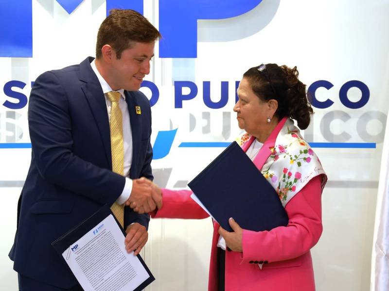 Convenio entre la ANAM y el MP pretende acercar la justicia en todos los municipios de Guatemala