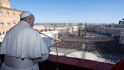 VIDEO. Papa Francisco pide &#34;esperanza&#34; para naciones americanas en su bendición &#34;Urbi et orbi&#34; navideña