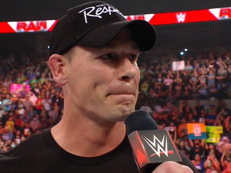 "No sé cuando vuelva a pasar", dice John Cena sobre su regreso a la lucha libre