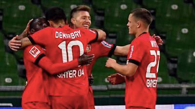 Con un doblete de Havertz el Bayer Leverkusen golea en su visita al Werder Bremen