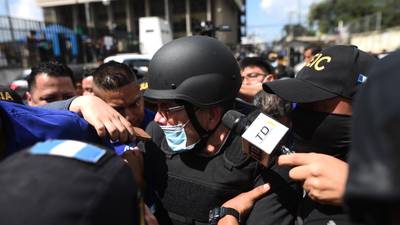 VIDEO. Caótica llegada a Tribunales tras captura de Manuel Baldizón