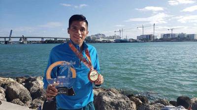 Guatemala en el podio del medio maratón Miami 2020 