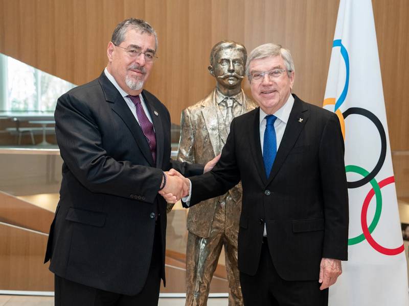 Arévalo: “Nuestros atletas volverán a portar con orgullo la bandera de Guatemala en unos Juegos Olímpicos”